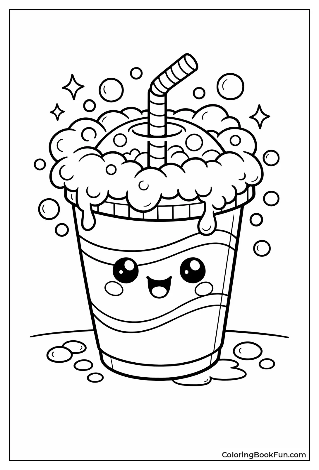 Fountain Soda Paper Cup