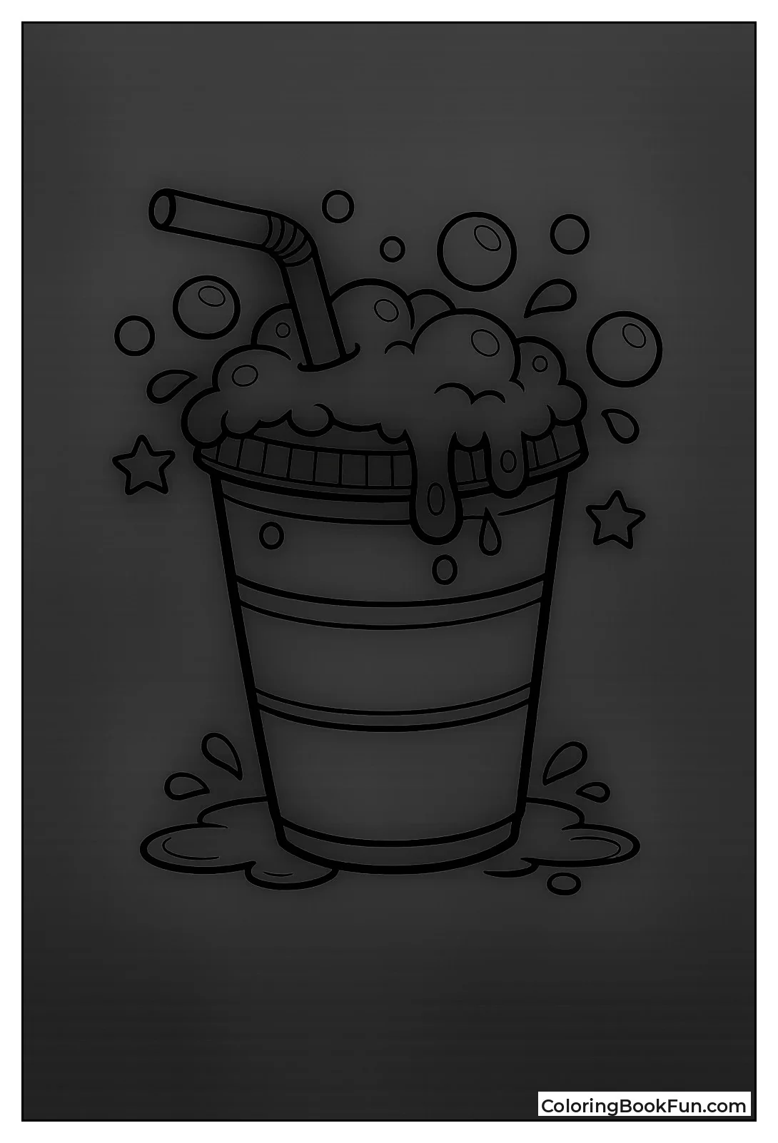 Fountain Soda Paper Cup