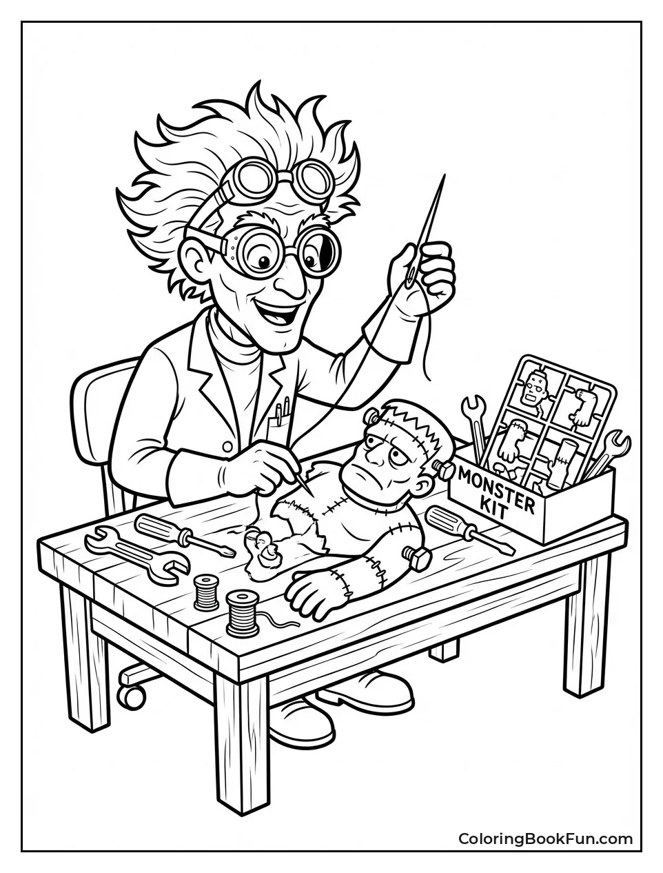 Doctor Sews Monster Limbs