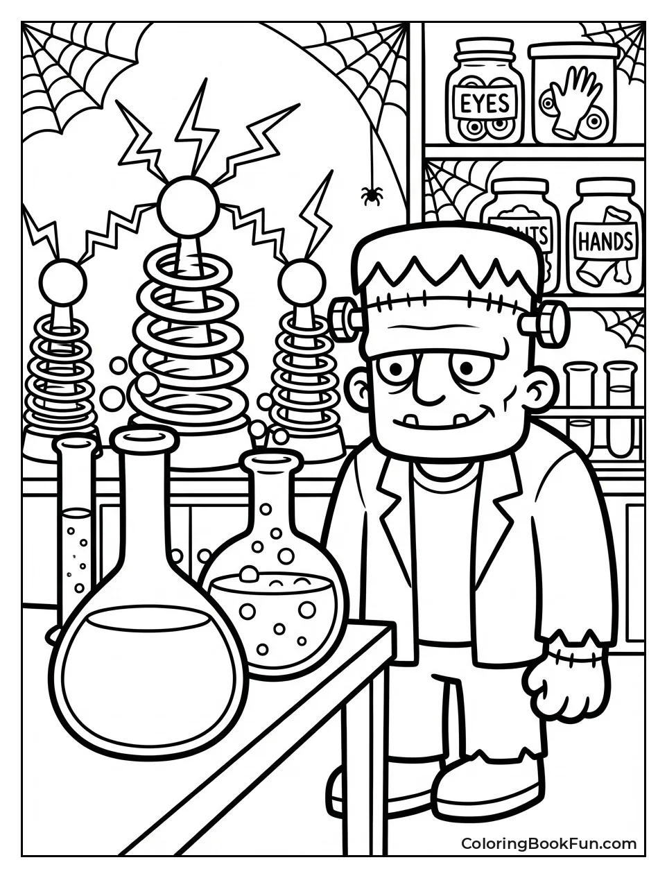 Haunted Lab with Potions