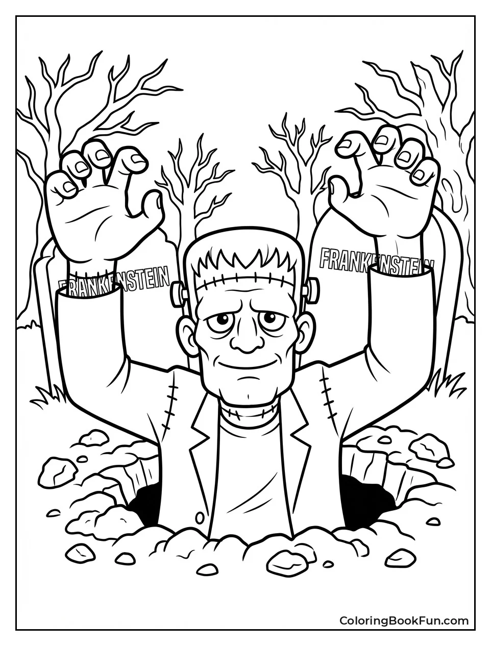 Monster Rises from Grave