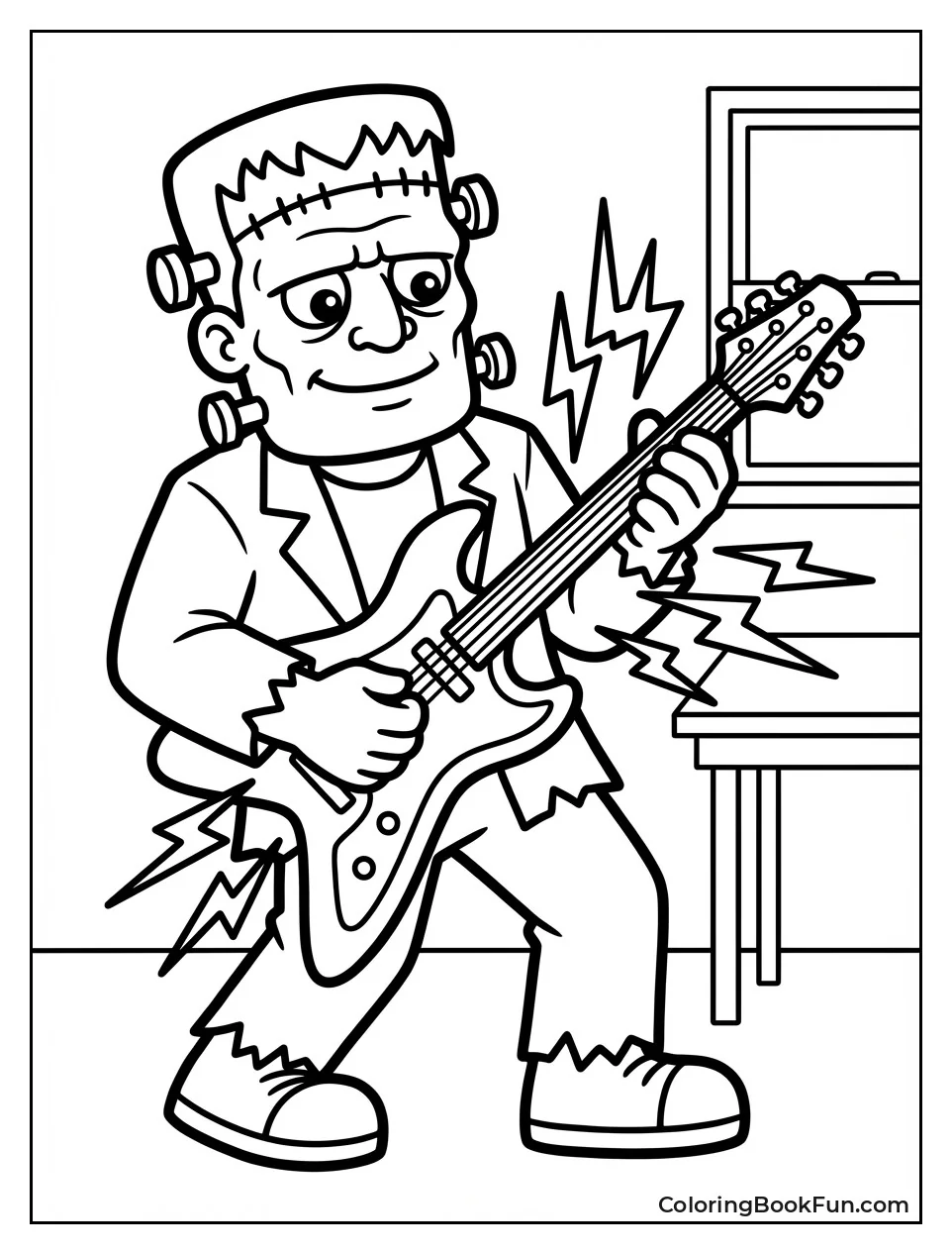 Rock Star Frankenstein Shreds
