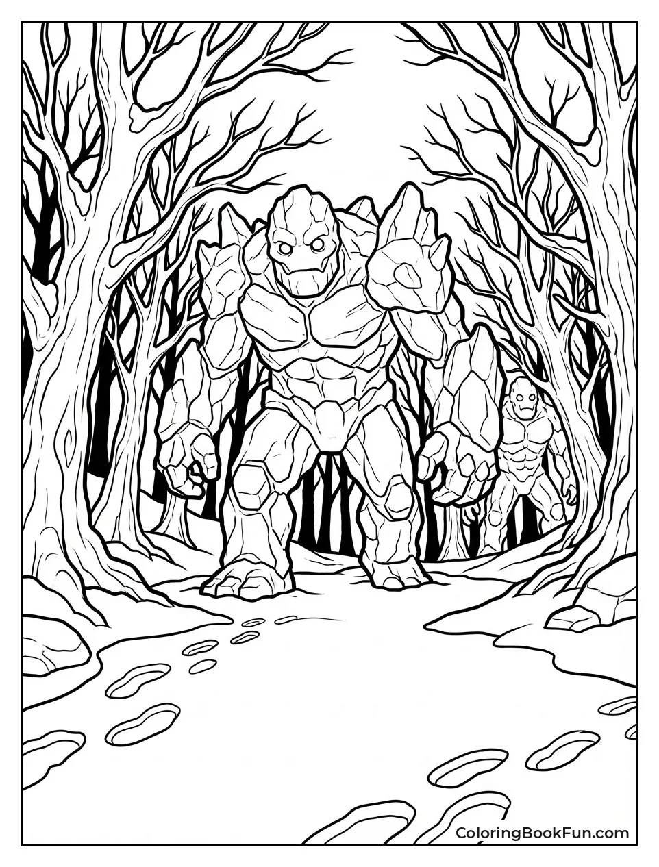 Earth Giants Stomp Trees