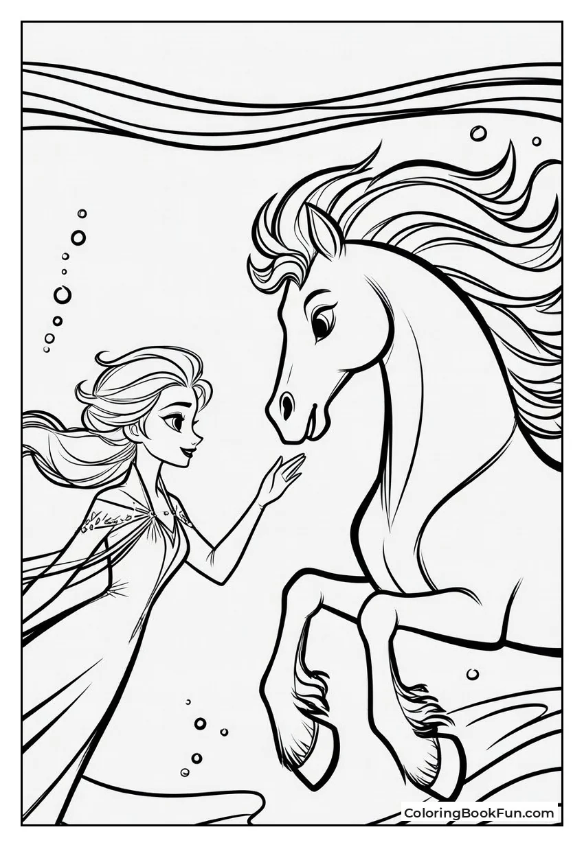 Elsa Calms Water Spirit Nokk