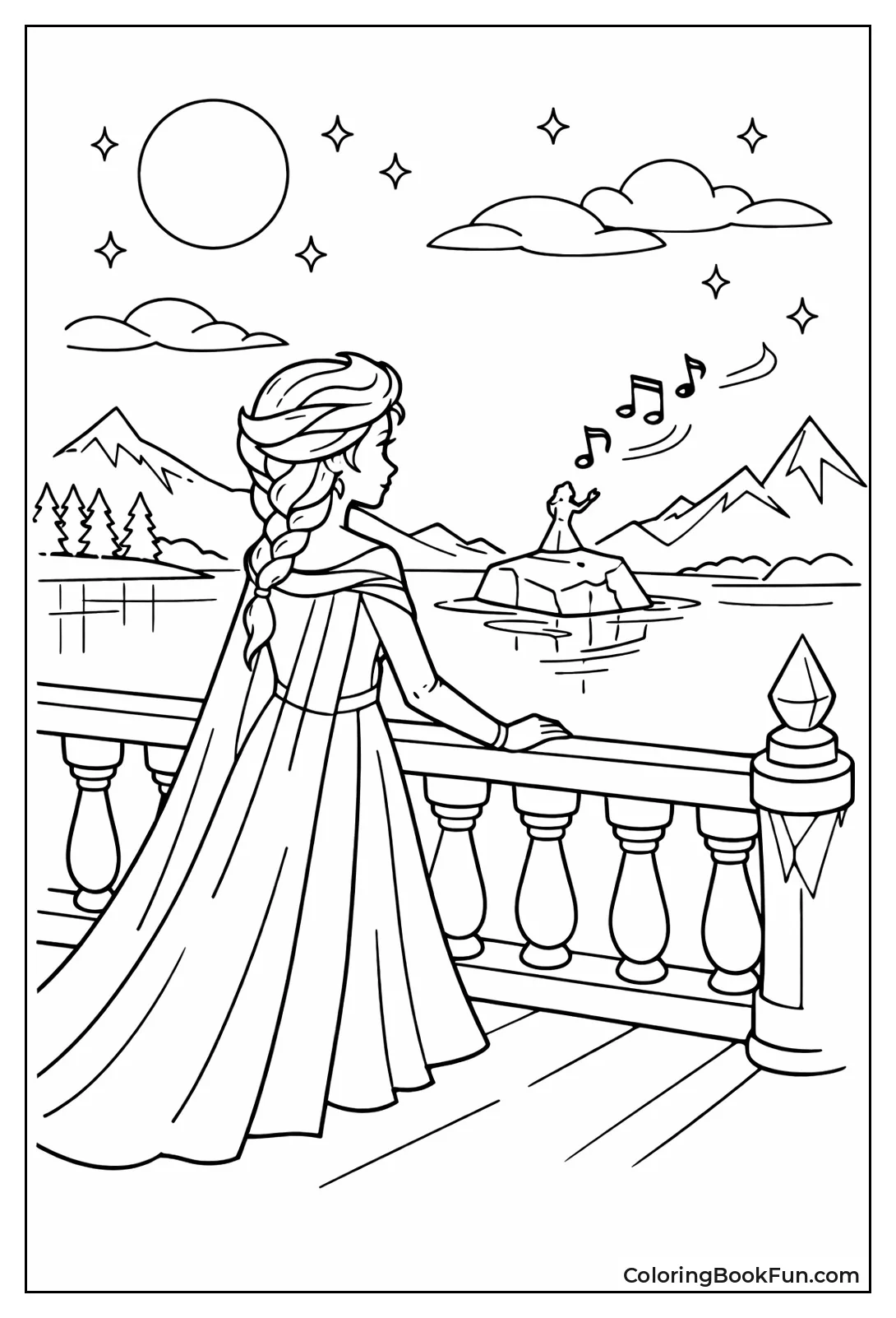 Elsa Looks into Unknown