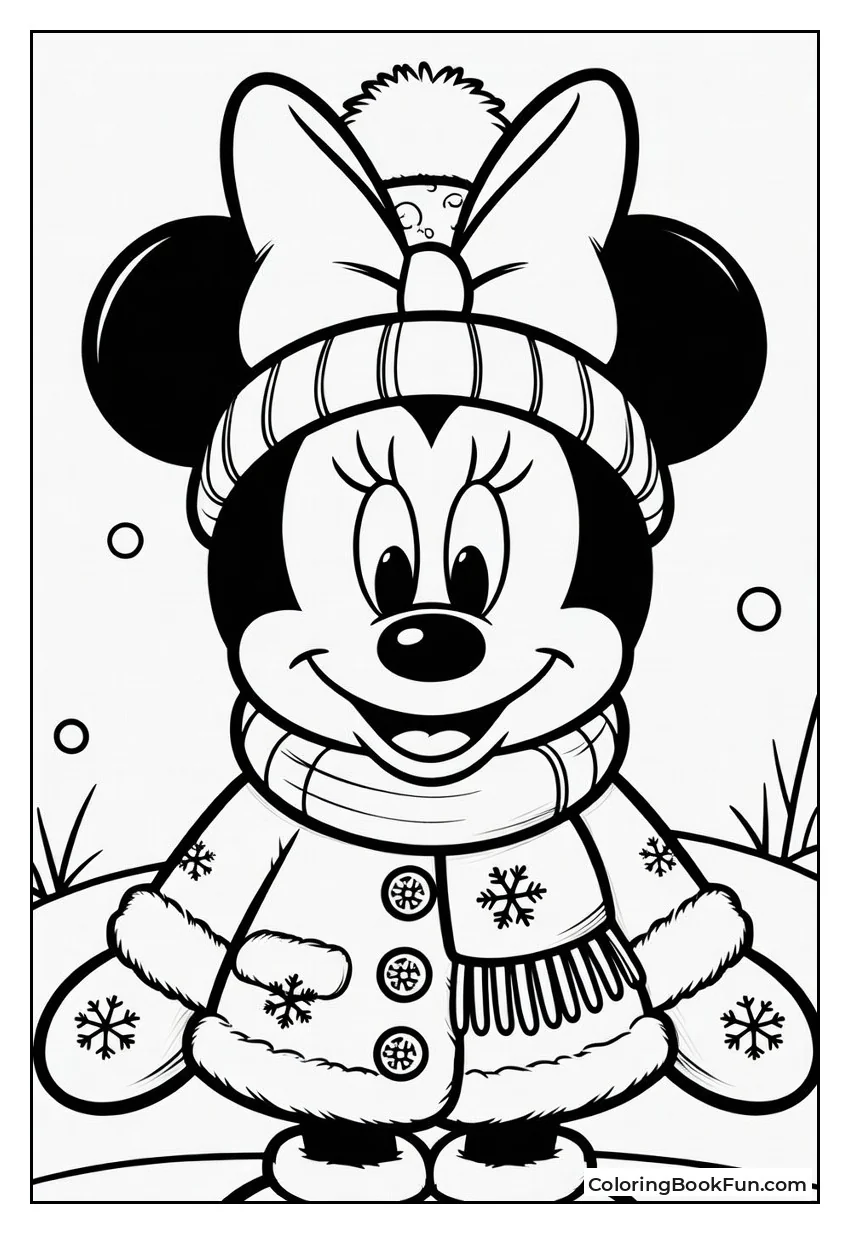 Frozen Minnie Mouse