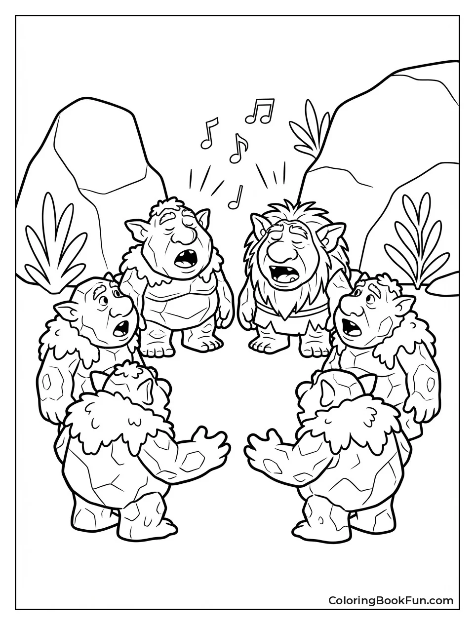 Trolls Sing with Moss