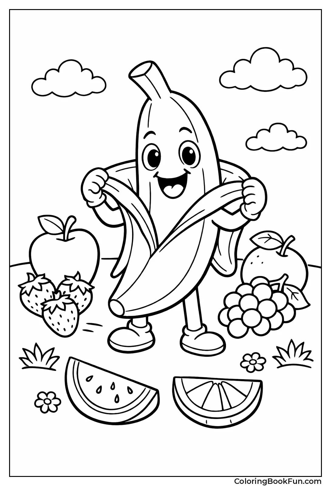 Banana Peeling Itself