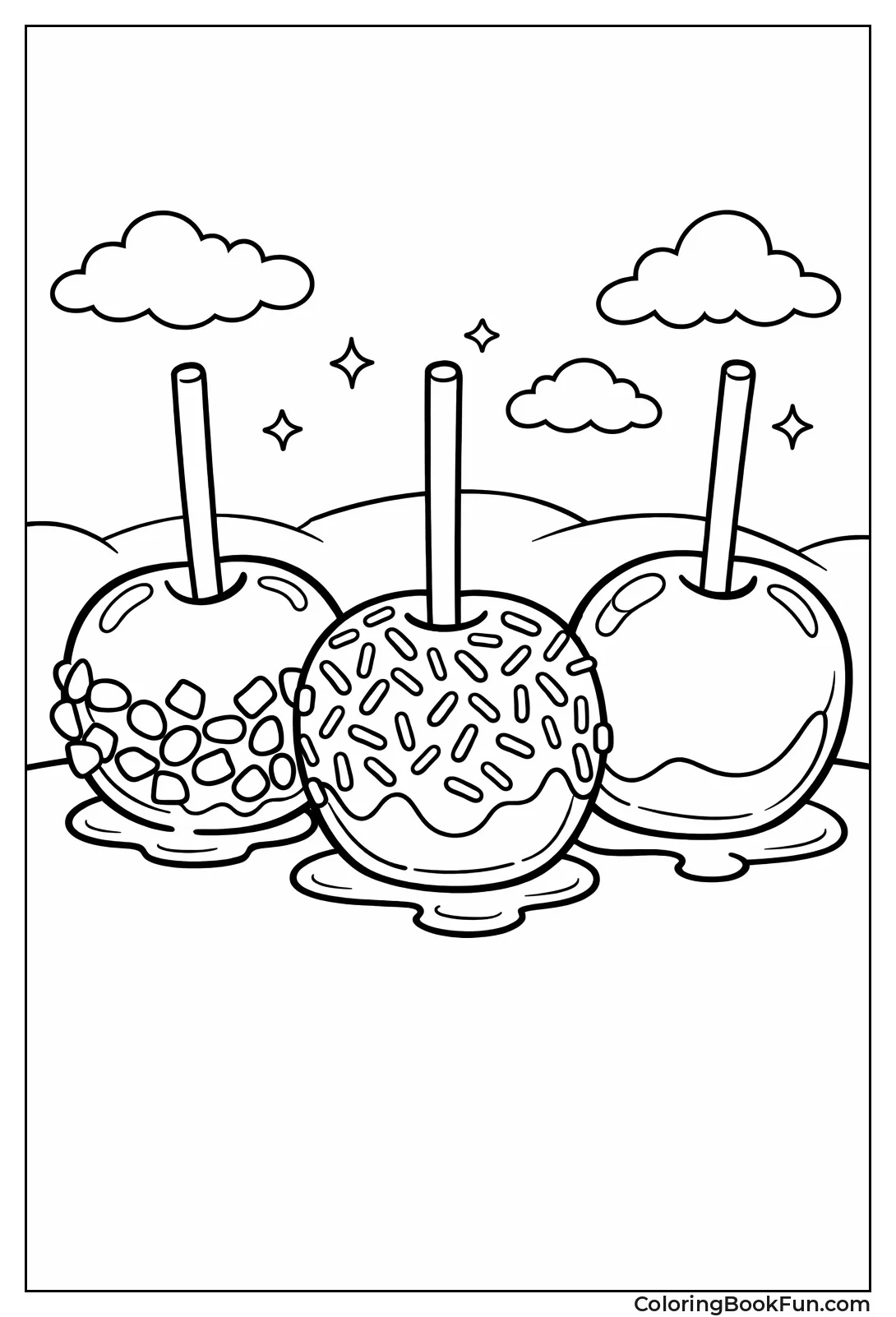 Shiny Candied Apples