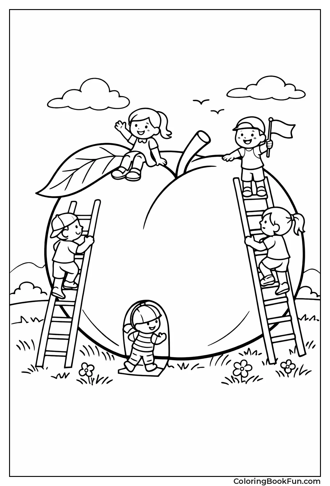 Giant Peach Adventure