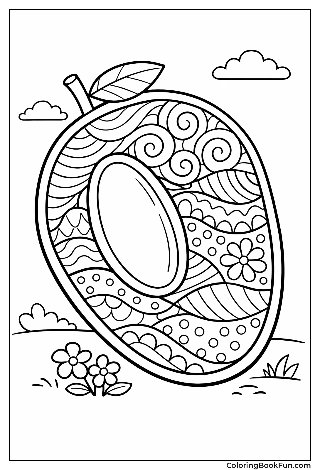 Pattern Filled Mango