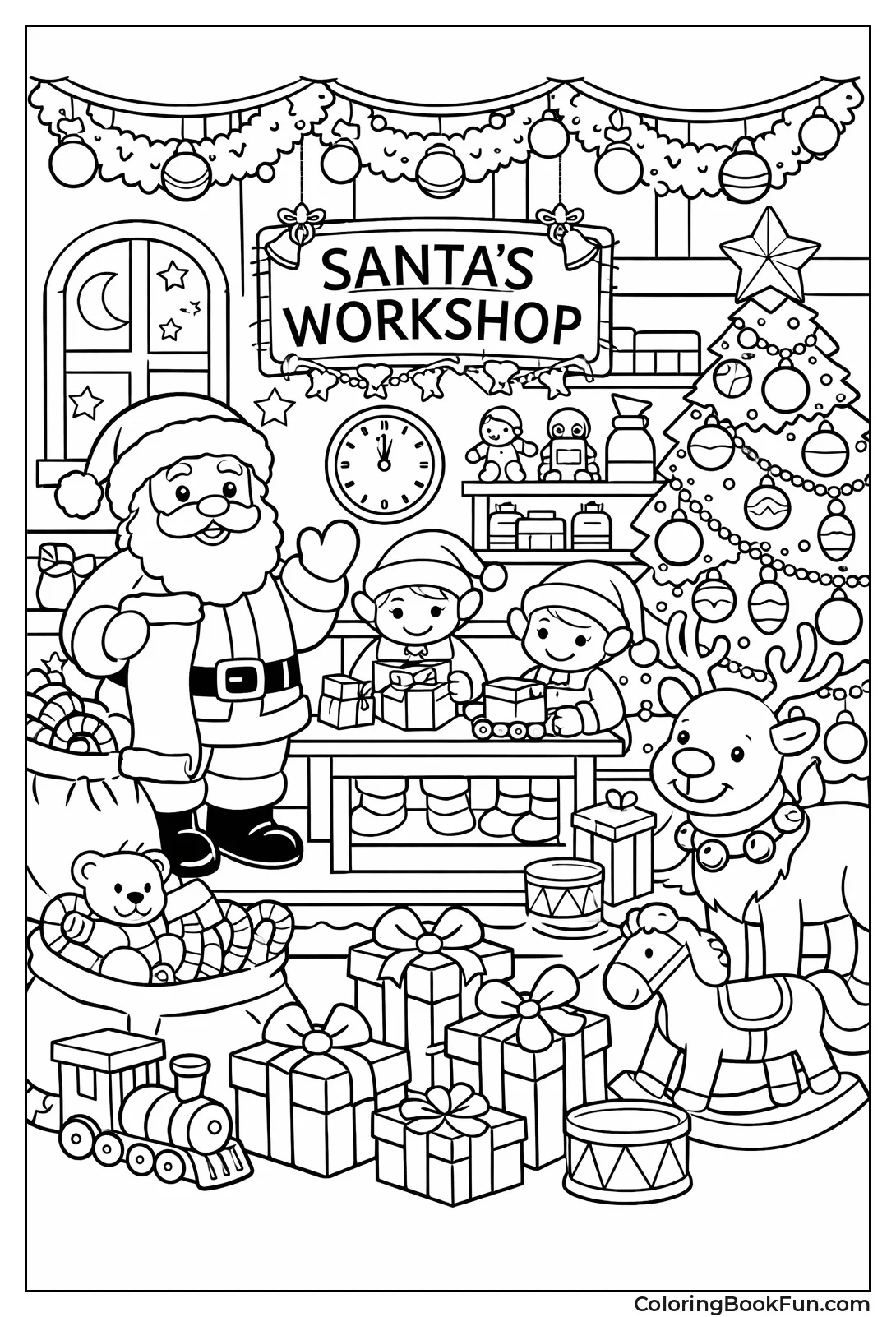 Big Detailed Christmas Scenes
