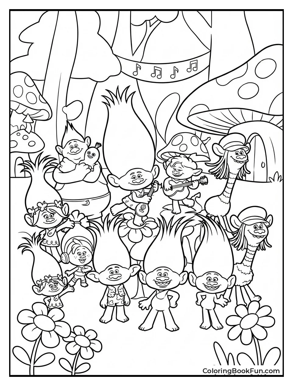 Playful Trolls at Gathering