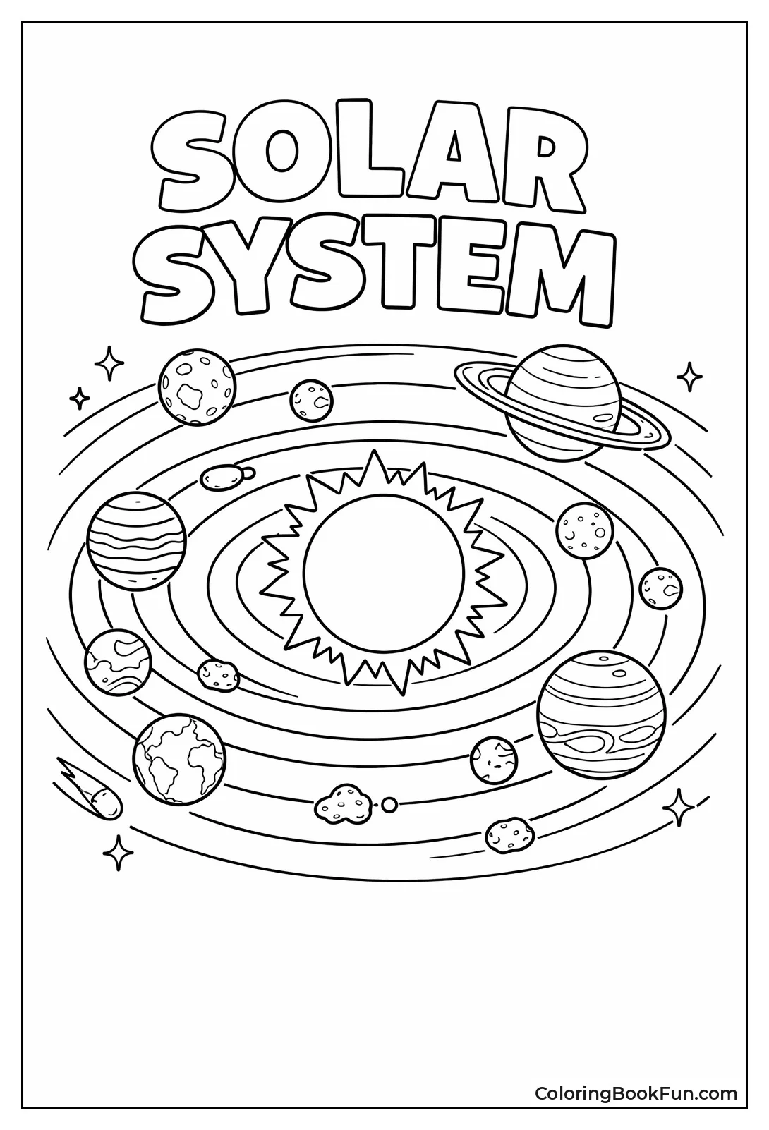 Planets Orbit Sun Fully