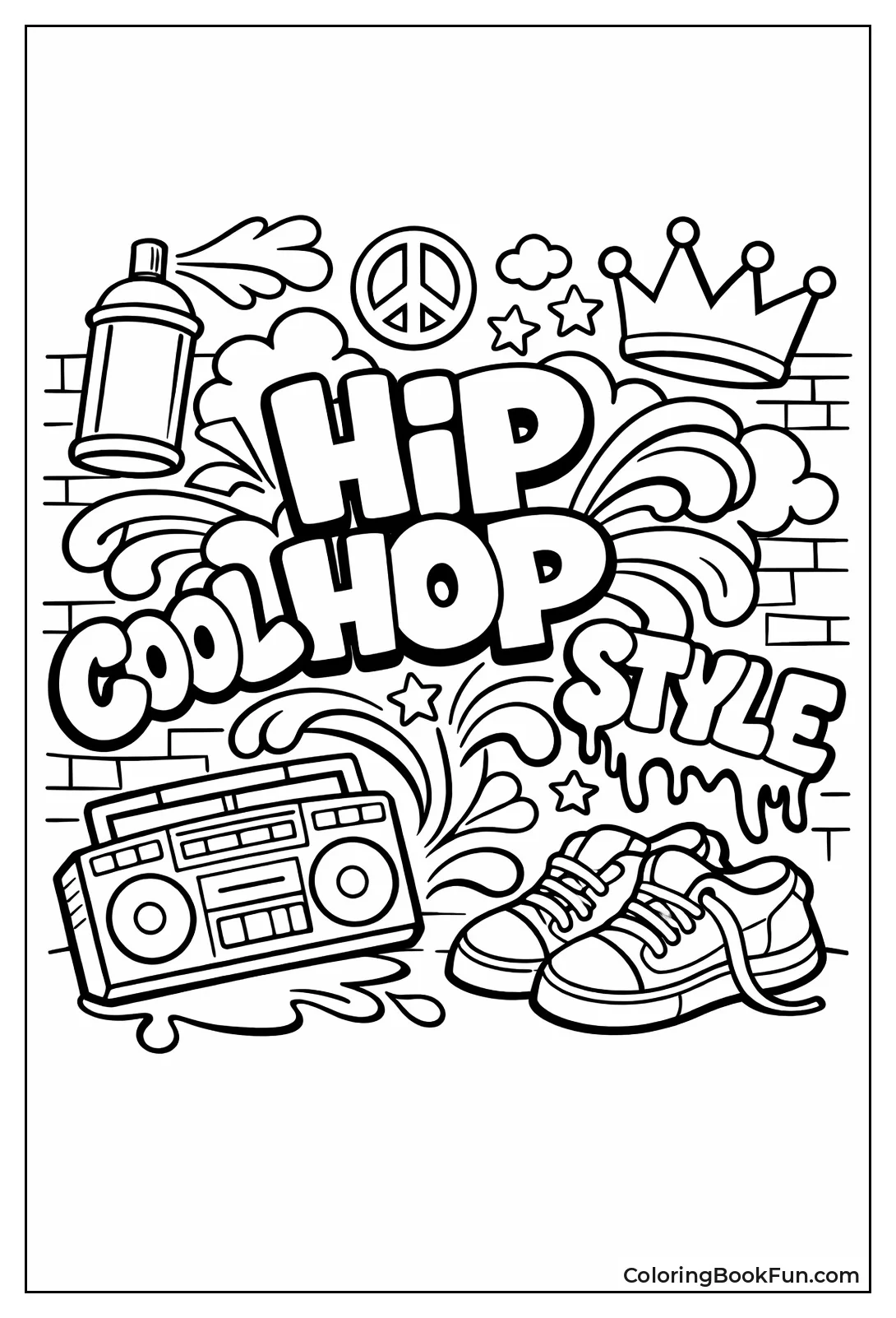 Funky Trippy Graffiti