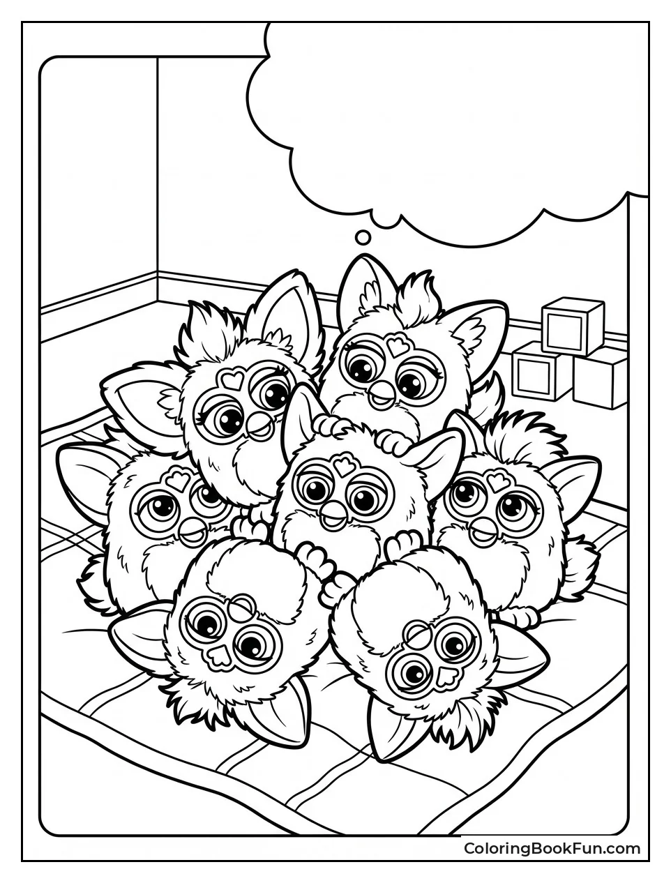 Playing Furblets Pile