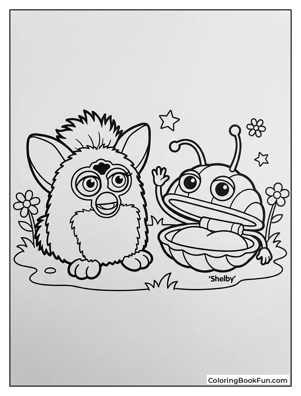 Shelby Clam with Furby