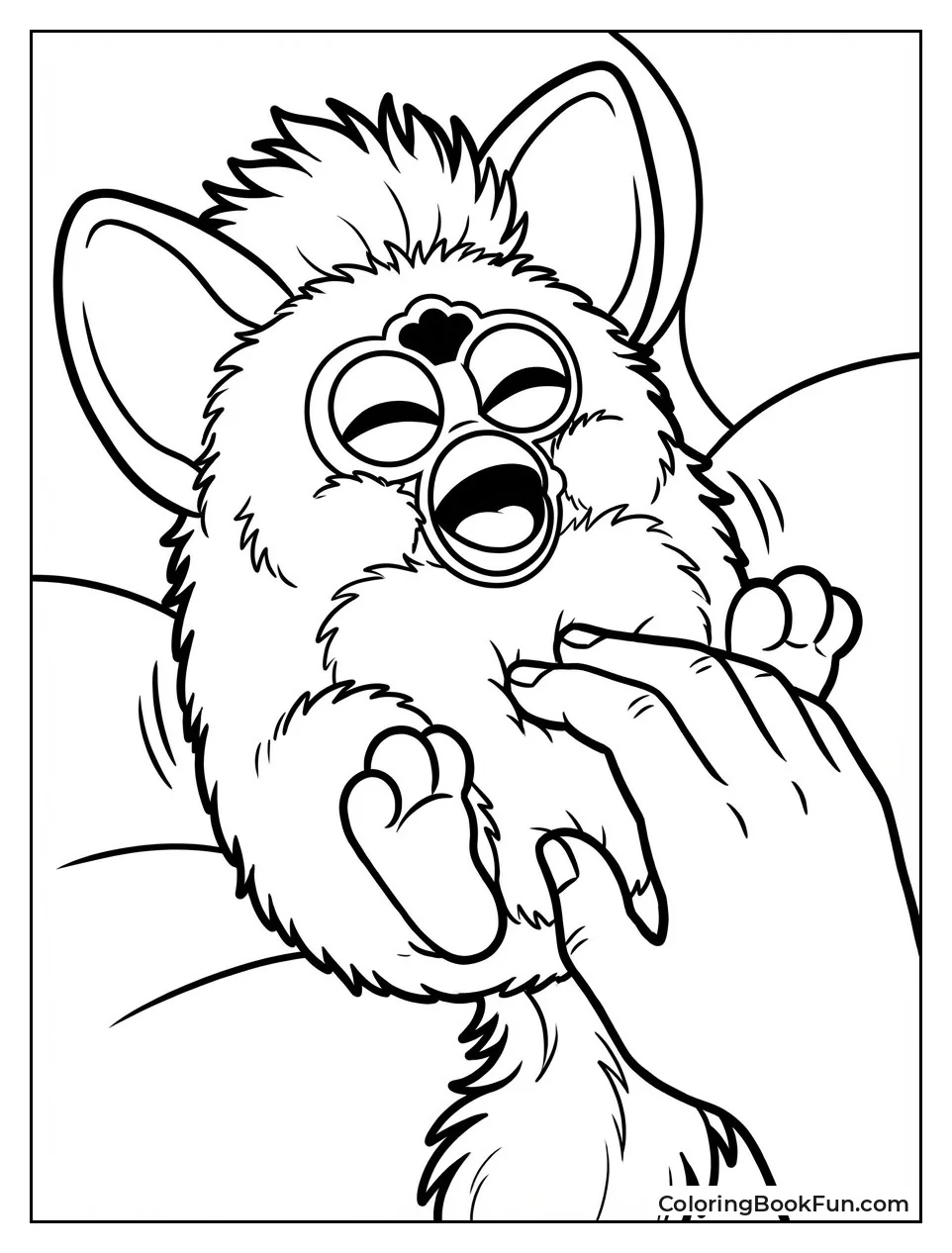 Laughing Tickle Tummy Furby