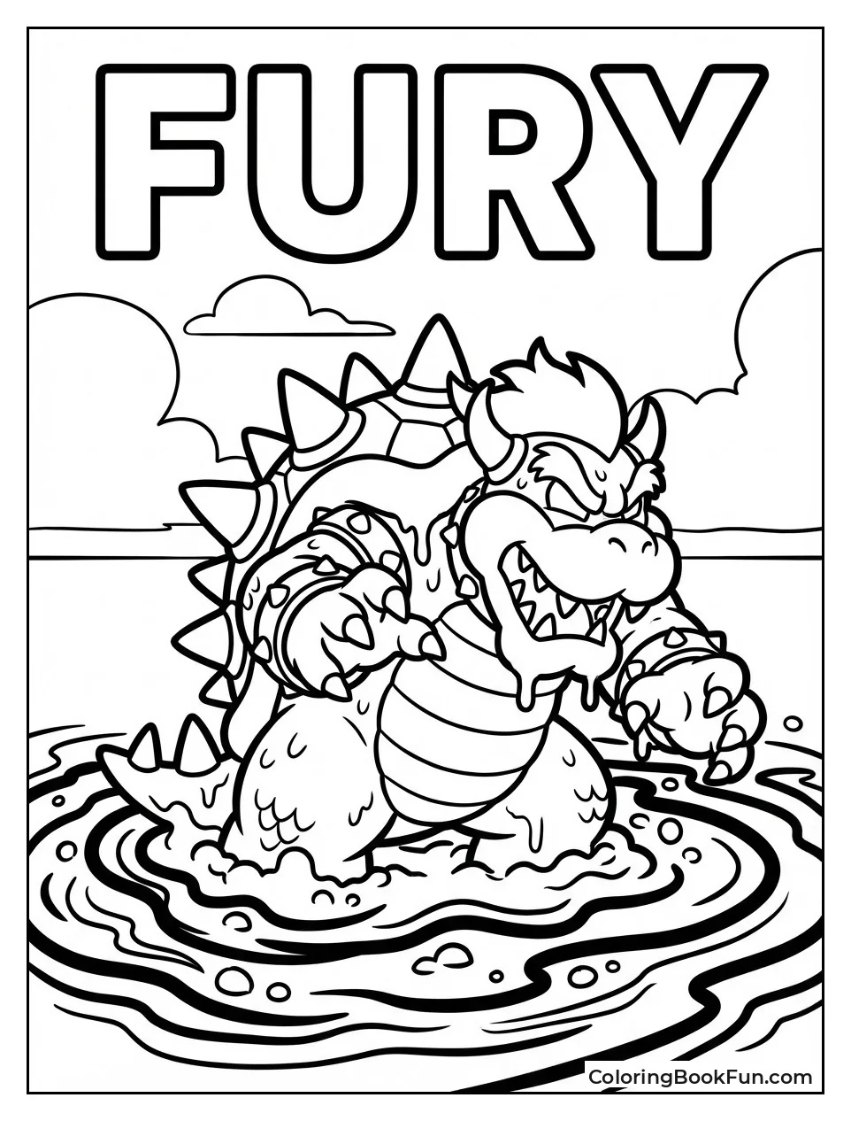 Fury Bowser Awakens Sludgy