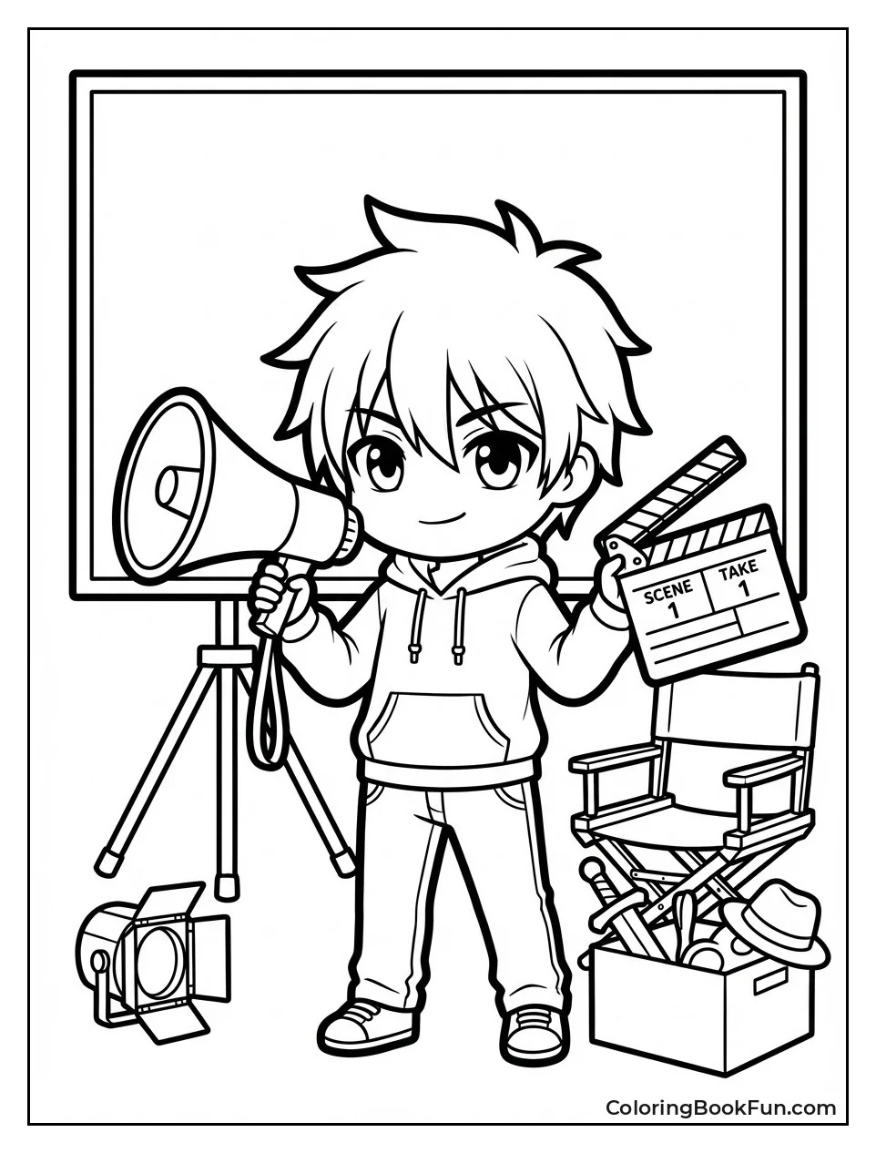 Director Calls Action Shot