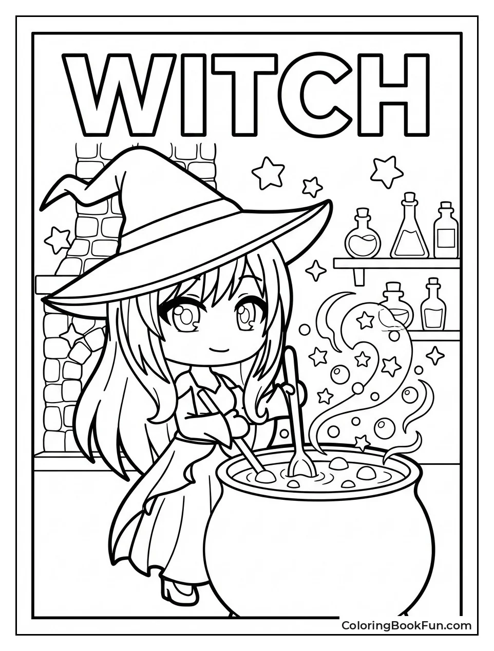 Witch Brews Magic Potion