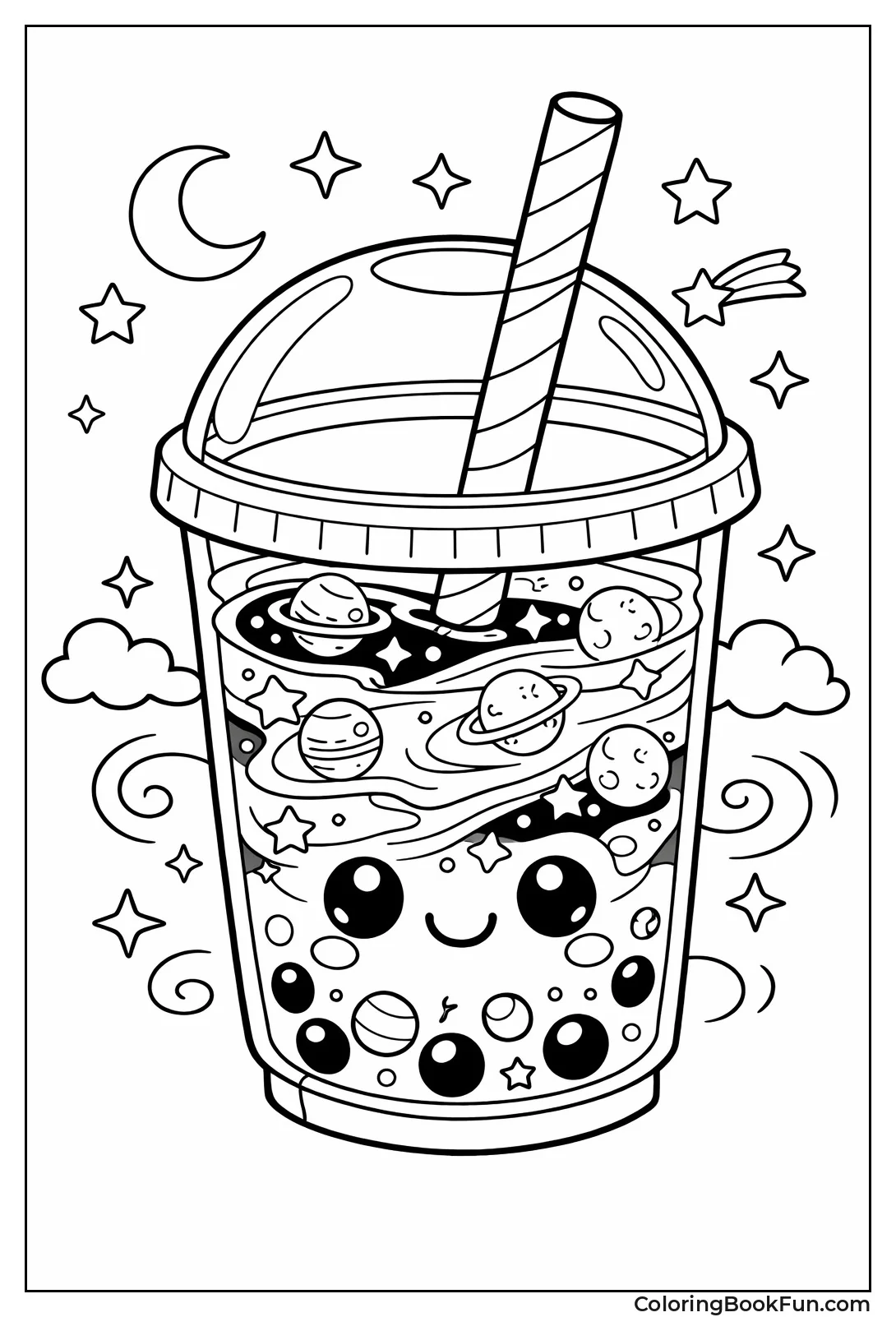 Galactic Space Boba Pearls