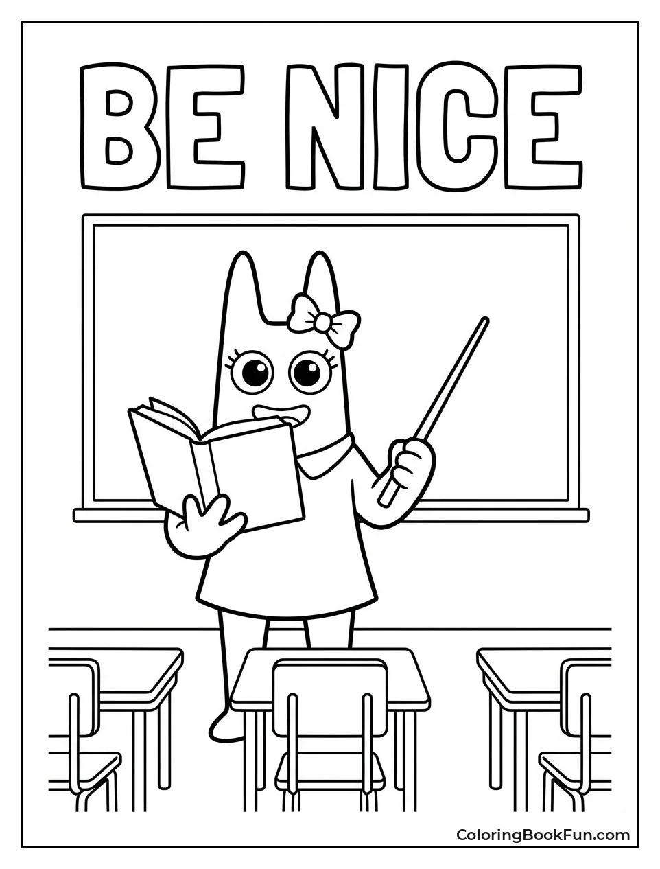 Banbaleena Teaches Class