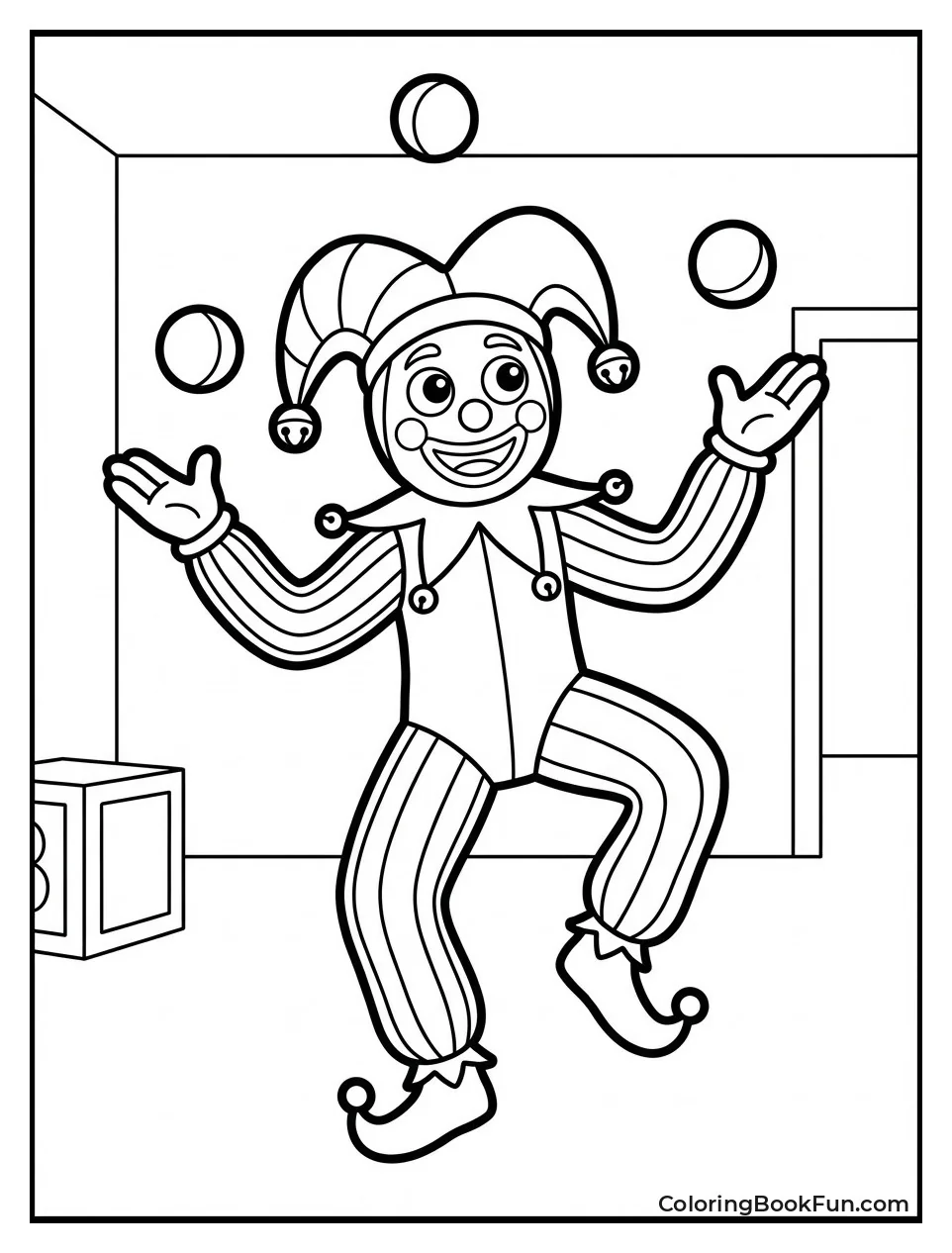 Bittergiggle Juggles Balls