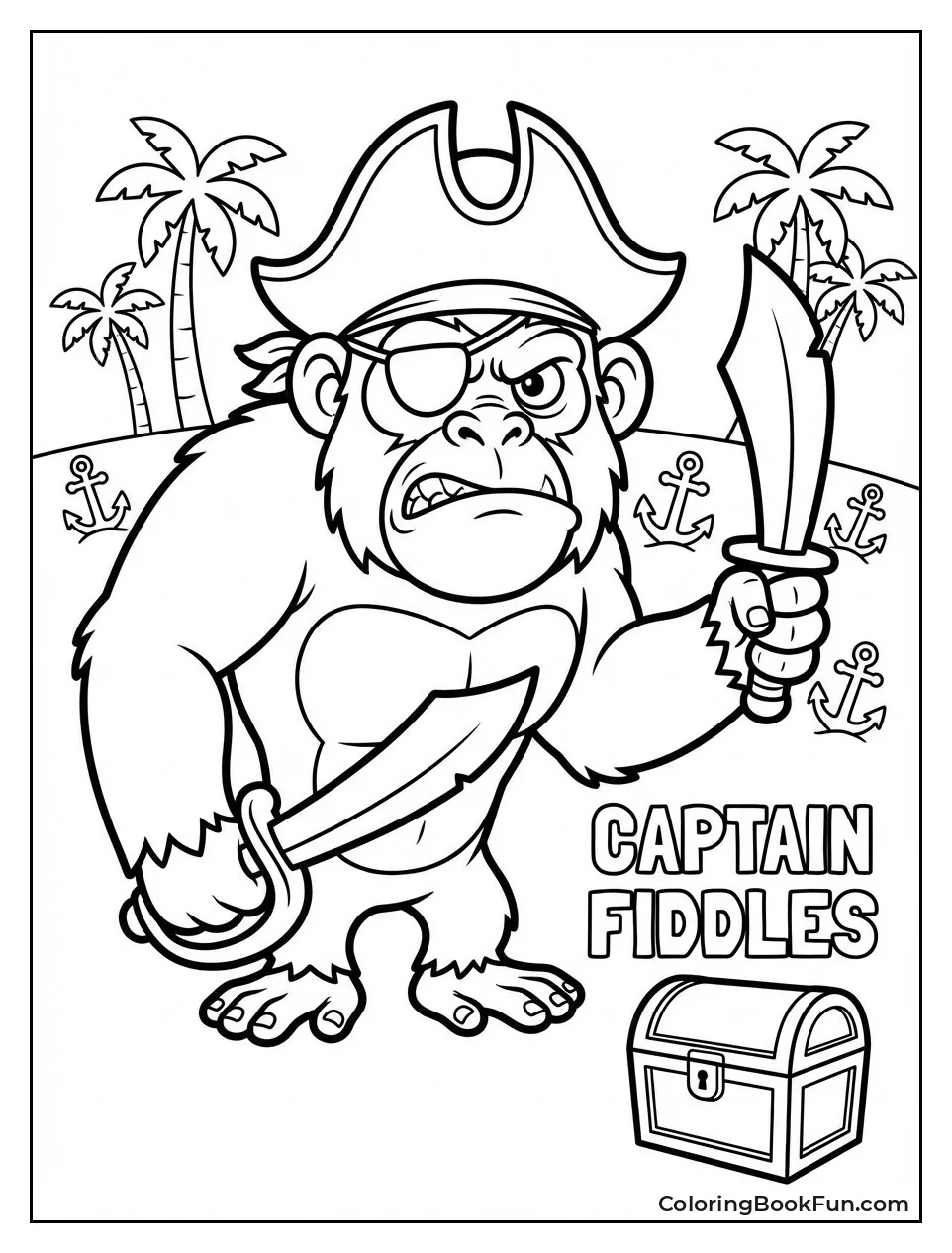 Captain Fiddles Looks Tough