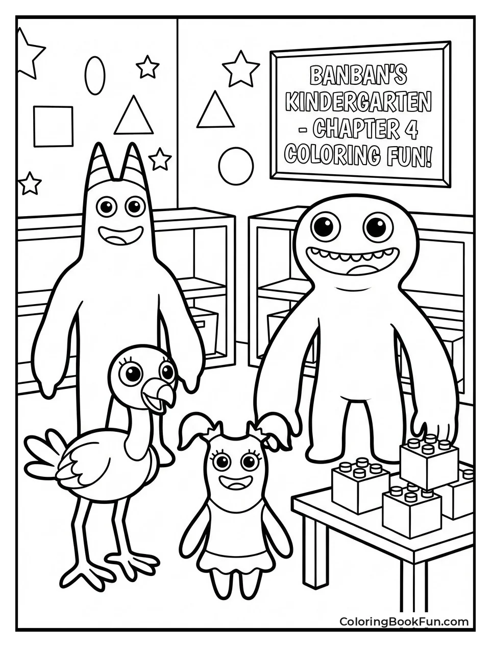 Colorful Monsters from Chapter 4