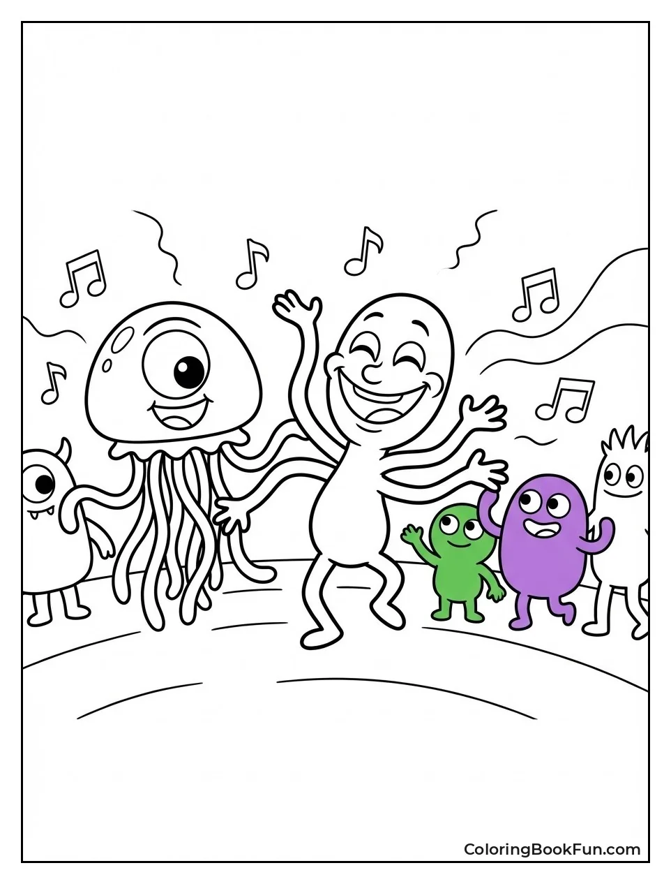 Bittergiggle Leads Fun Dance