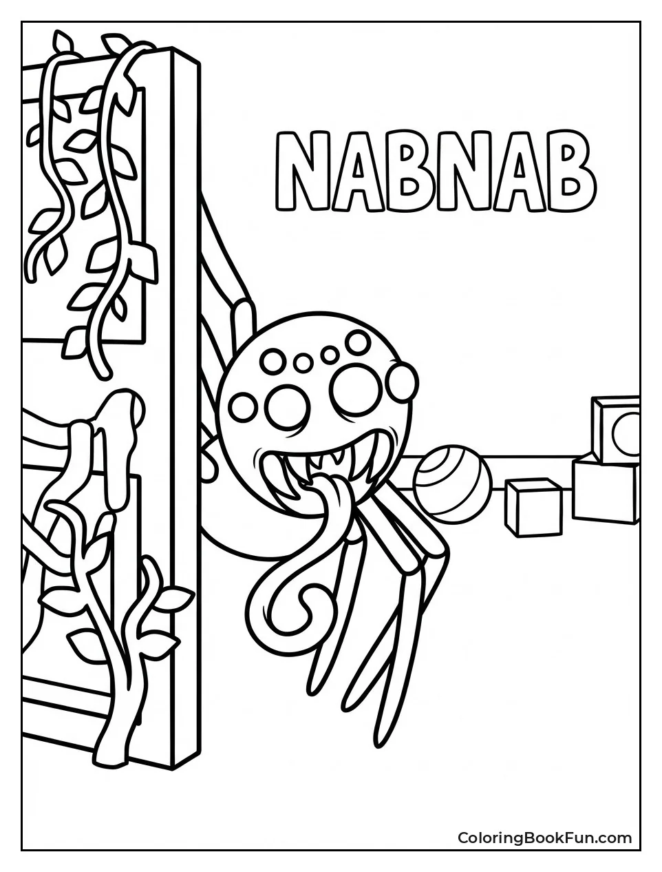 Nabnab Peeks from Shadows