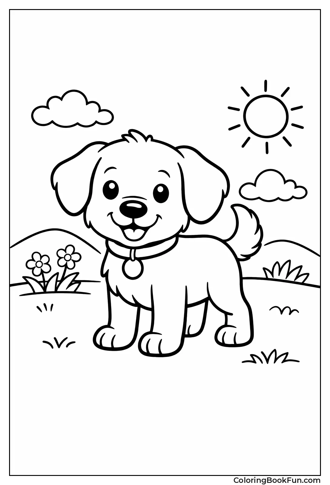 Standing Generic Dog