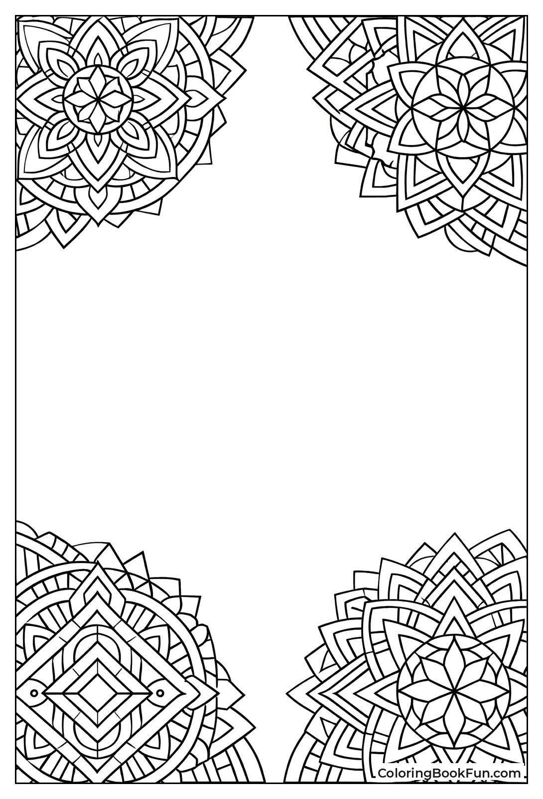 Corners Burst with Ornate Patterns