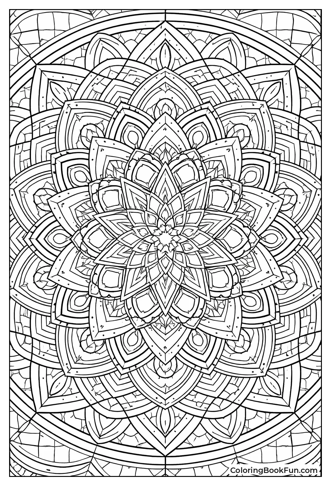 Kaleidoscope Mirrors Stained Glass Views