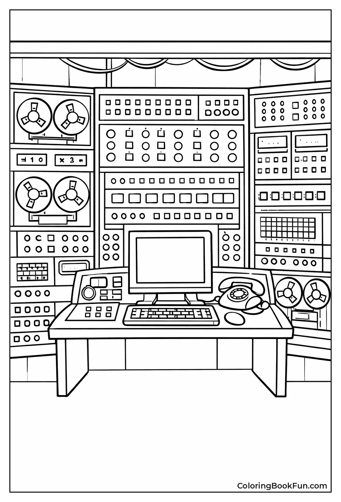 Giant Blinking Supercomputer