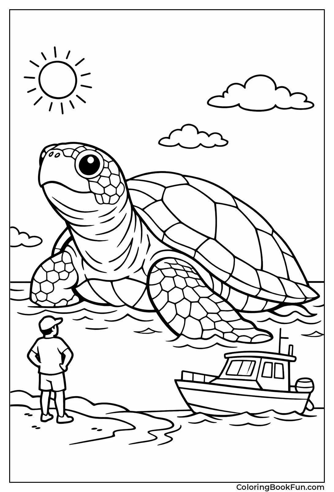 Giant Turtle Size Comparison