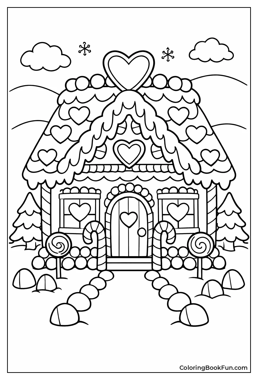 Ornate German Lebkuchen House