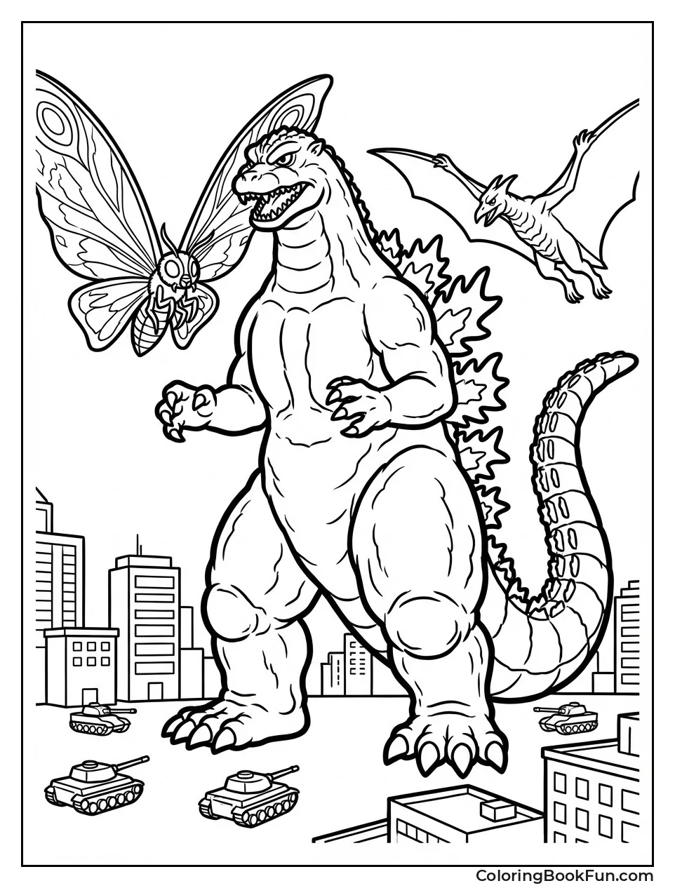 Godzilla Kaiju and Allies
