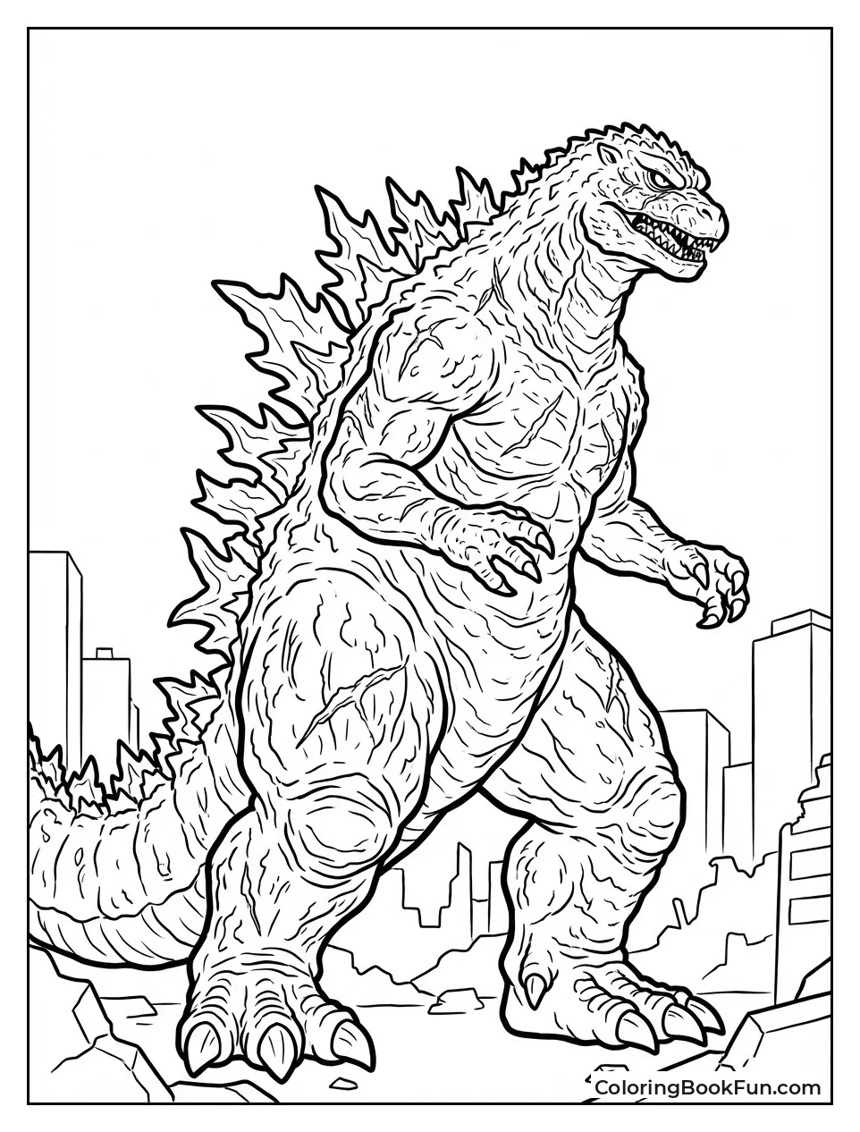 Scarred Godzilla Minus One