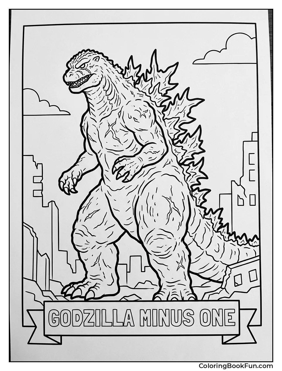 Scarred Godzilla Minus One