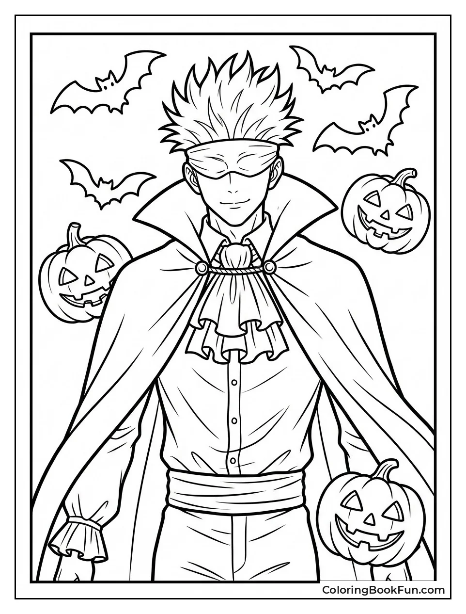 Vampire Gojo with Bats