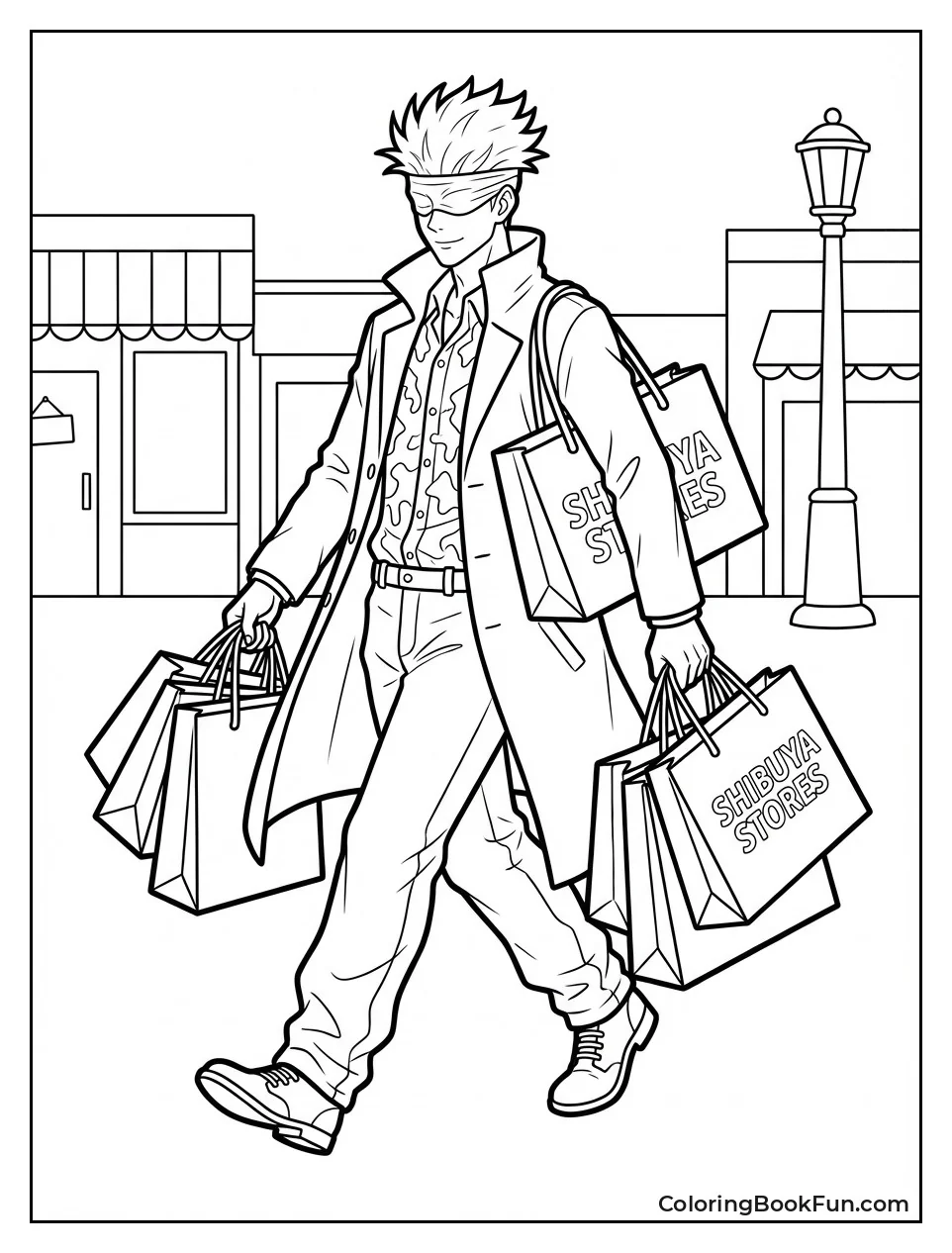 Gojo Carrying Shopping Bags