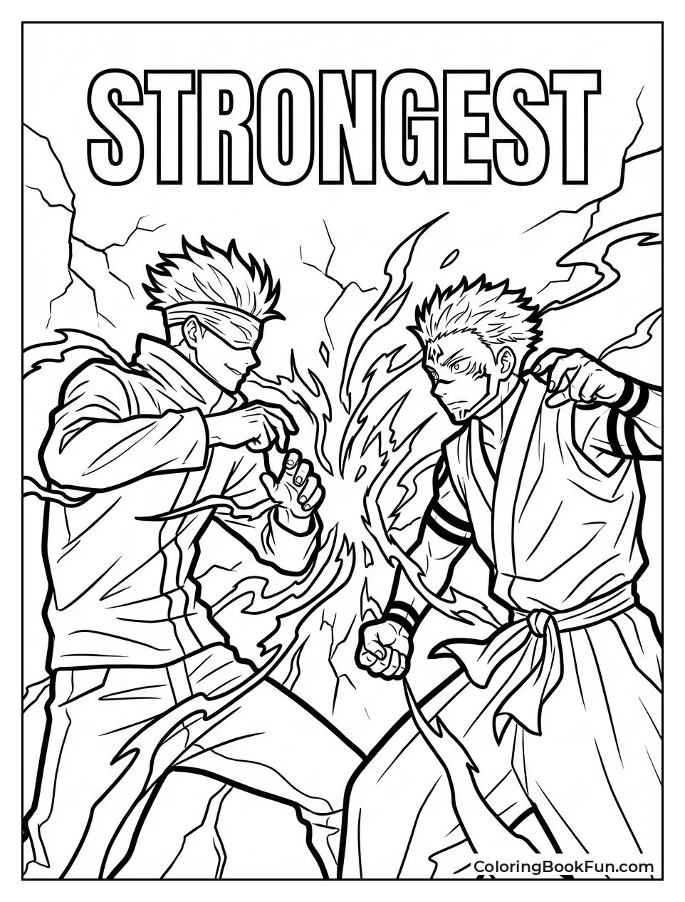 Gojo Battling Sukuna