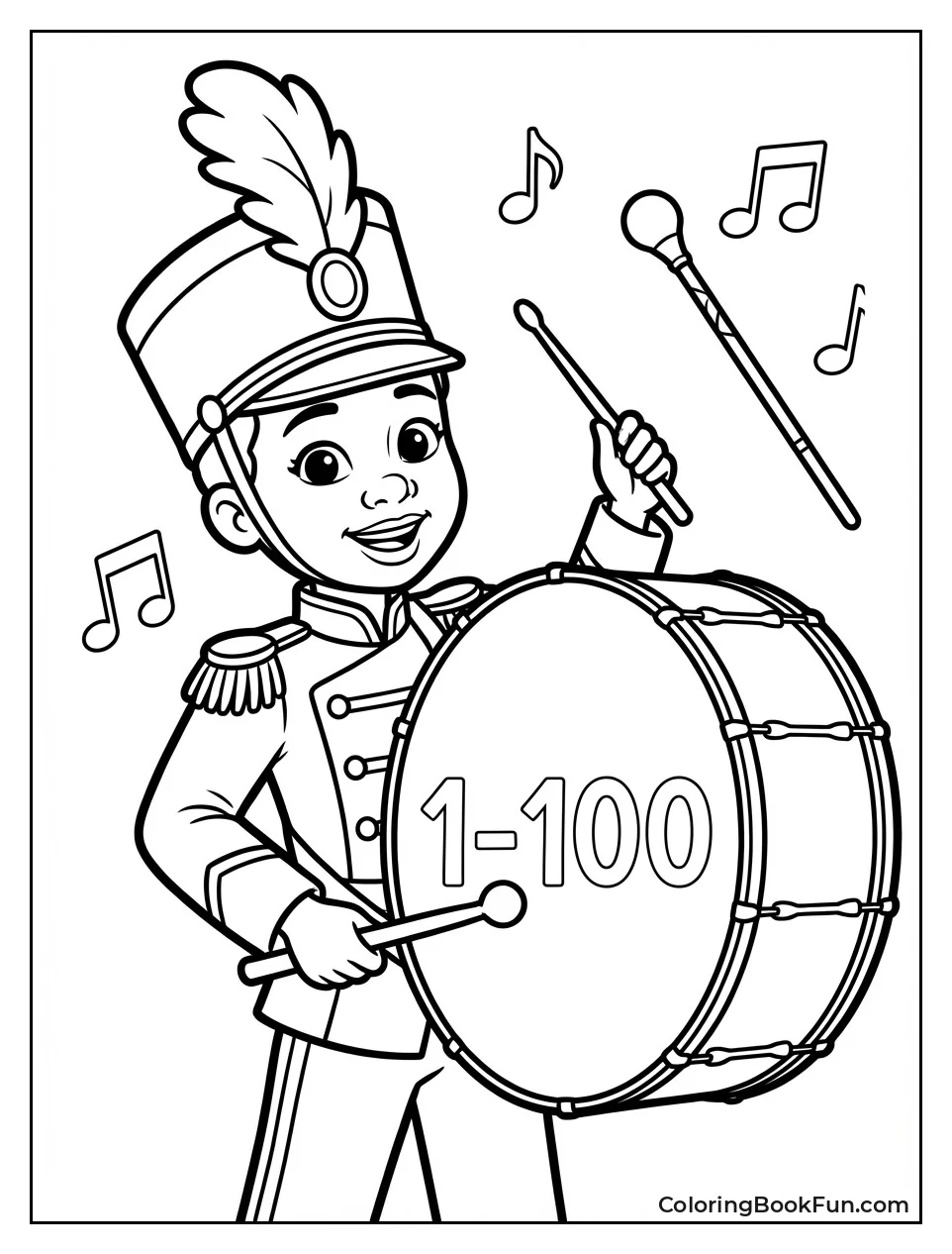 Gracie Counts in Marching Band