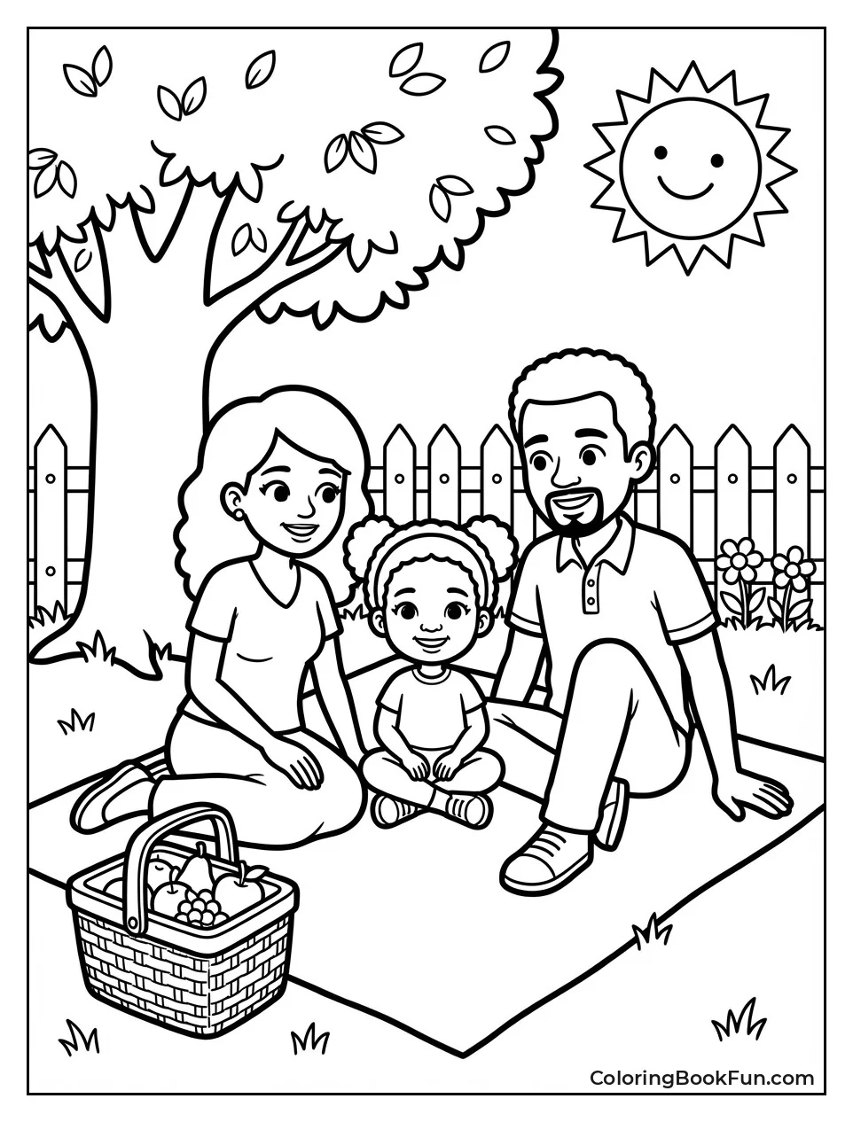 Family Picnics in Backyard