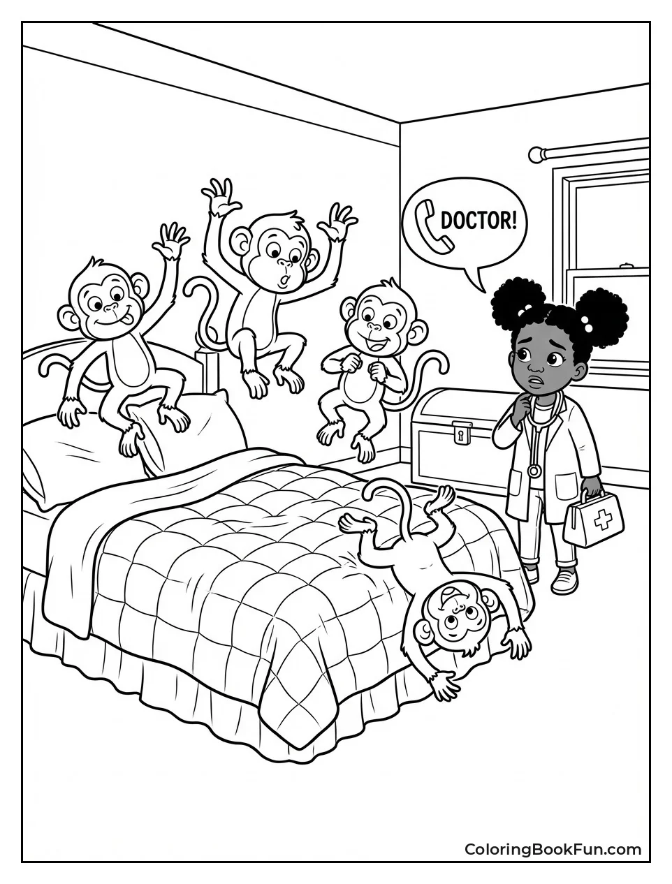 Gracie Doctors Jumping Monkeys