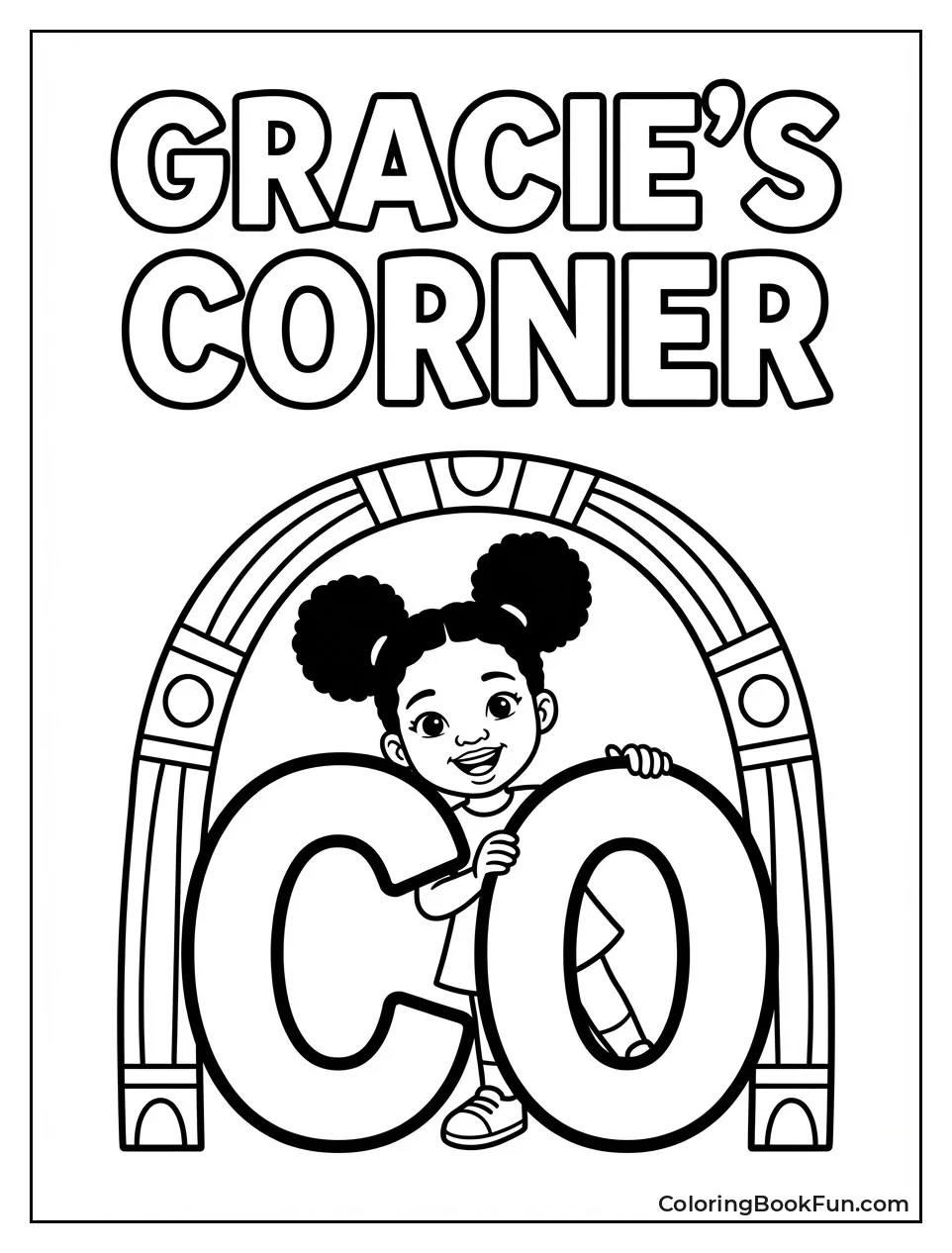 Gracie Peeks from Logo