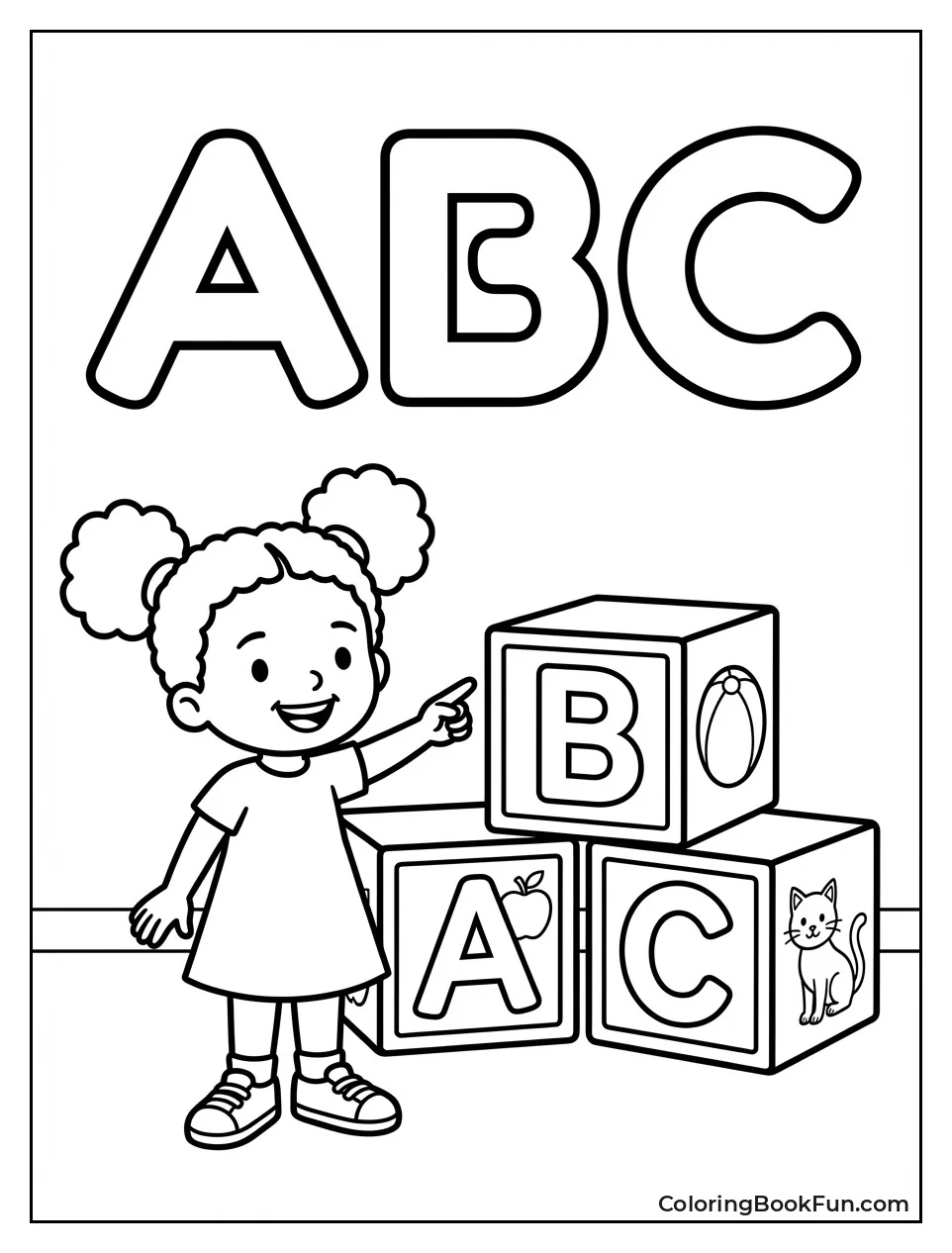 Gracie Points to ABC Blocks