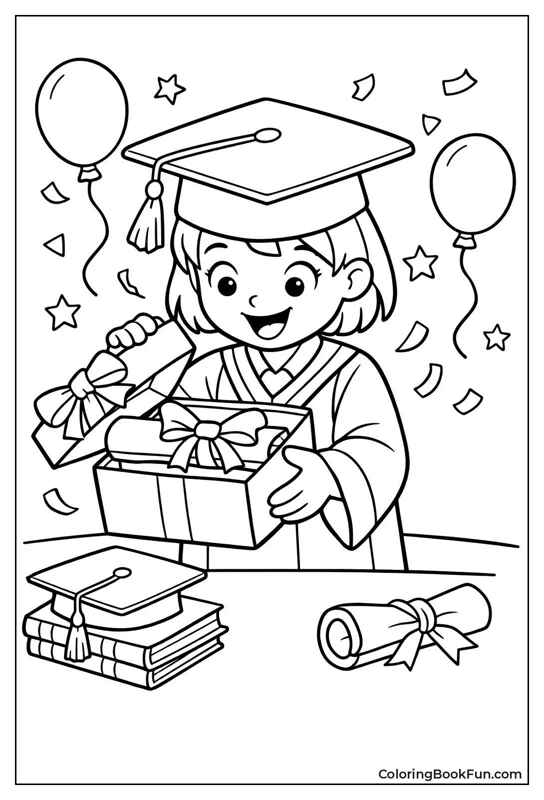 Opening Diploma Gift Box